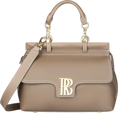 Royal Bagger Genuine Cow Leather Shoulder Crossbody Bag for Women, Large Capacity Top Handle Handbag Stylish Daily Purse 3248 in Saudi Arabia