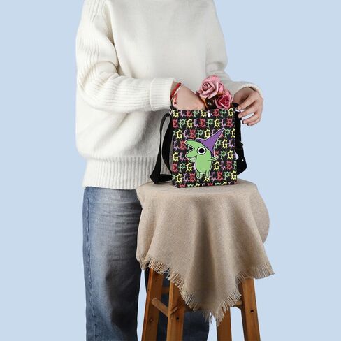 MNIGIU Funny Smiling-F Gift Glep Crossbody Bag Smiling-F Lover Gift Smiling-F Merchandise For Glep Fans in Saudi Arabia