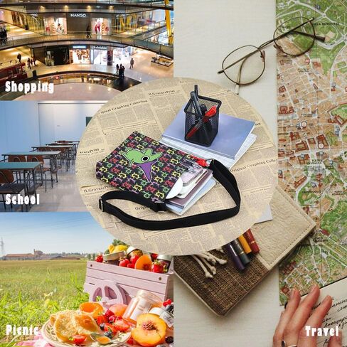 MNIGIU Funny Smiling-F Gift Glep Crossbody Bag Smiling-F Lover Gift Smiling-F Merchandise For Glep Fans in Saudi Arabia