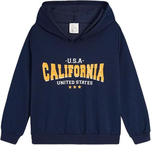 Boys' Hoodie California Printed Pullover Hooded for Kids Casual Sweatshirt in Saudi Arabia