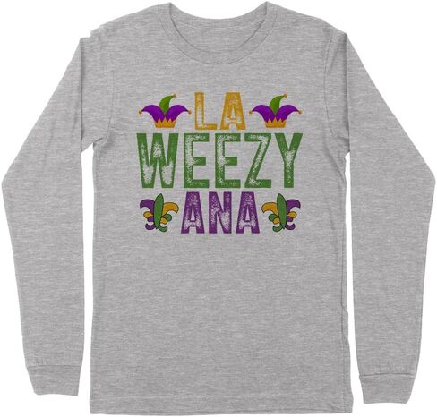La Weezy Ana Louisiana Kids Long Sleeve T-Shirt Youth in Saudi Arabia