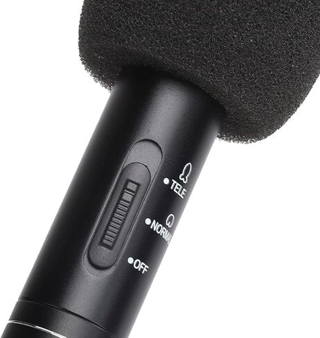 Professional Mini Microphone with XLR Interface for Amplifying Surrounding Noise Suitable for LargeScale Meetings and Film Production (Black 28cm) in Saudi Arabia