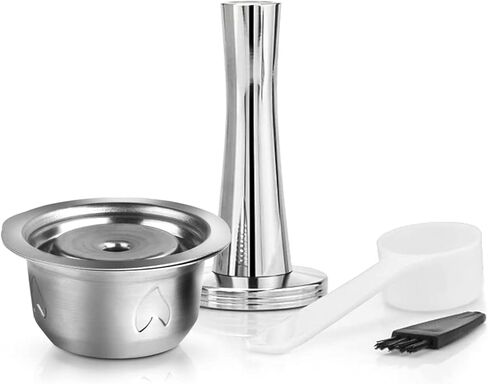 كبسولة قهوة معدنية من الفولاذ المقاوم للصدأ متوافقة مع Vertuo Coffee Espresso بحجم Nespresso Vertuoline حامل القرون القابل لإعادة الاستخدام Vertuolline GCA1، ENV135S، ENV135B، ENV135T، ENV135R (كبسولة) in Kuwait