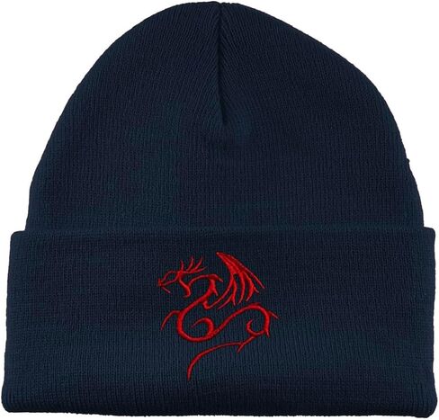 Gravity Threads Tribal Dragon Cuffed Beanie in Saudi Arabia