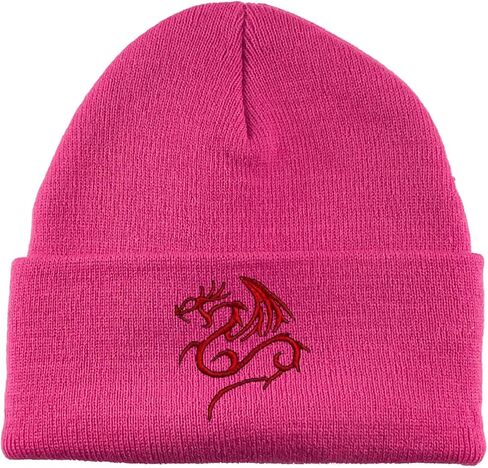Gravity Threads Tribal Dragon Cuffed Beanie in Saudi Arabia