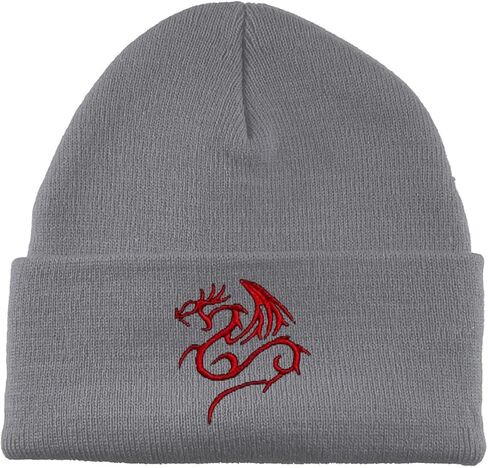 Gravity Threads Tribal Dragon Cuffed Beanie in Saudi Arabia
