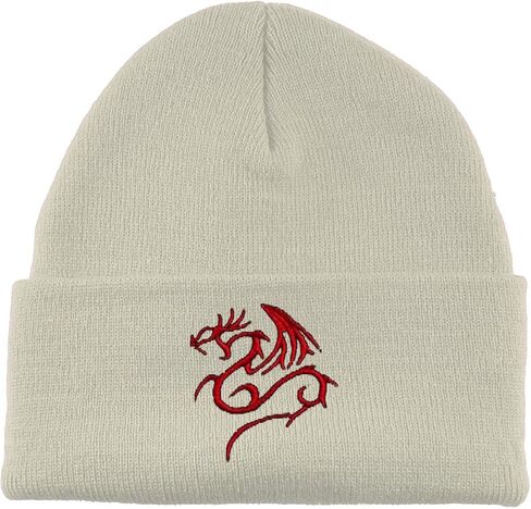Gravity Threads Tribal Dragon Cuffed Beanie in Saudi Arabia