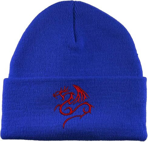 Gravity Threads Tribal Dragon Cuffed Beanie in Saudi Arabia