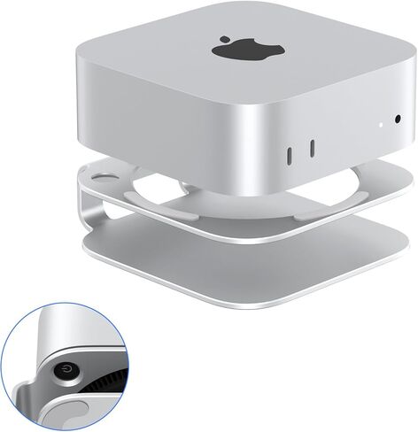 VESA Mount for Mac mini M4/M4 Pro 2024,Monitor Mount with Storage Bracket, Wall Mount Compatible with Mac mini M4 in Kuwait