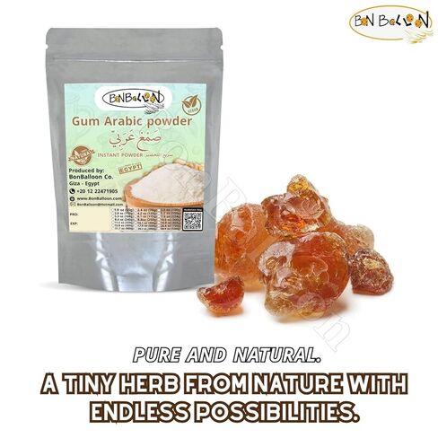 صمغ عربي مسحوق فوري أكاسيا تقليدي ممتاز هشاب أكاسيا عربي طبيعي نقي، أعشاب عربية مجففة، أعشاب سائبة، أعشاب غير معدلة وراثيًا، حلال (عبوة واحدة = 5.29 أونصة / 150 جم) صمغ عربي مطحون in Kuwait