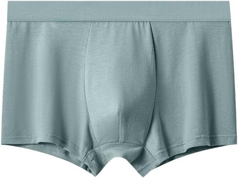Men's 5-Pack Urban Shade Boxer Briefs Brick Red Blue Grey Soft Stretch Underwear Moisture Wicking Performance Trunks Breathable Mesh Feel L in Saudi Arabia