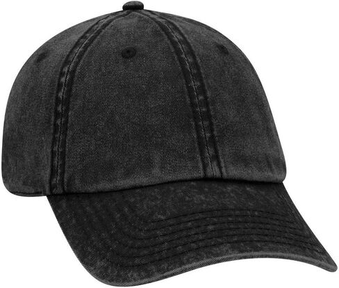 6 Panel Low Pro Snow Washed Superior Cotton Twill Cap in Saudi Arabia