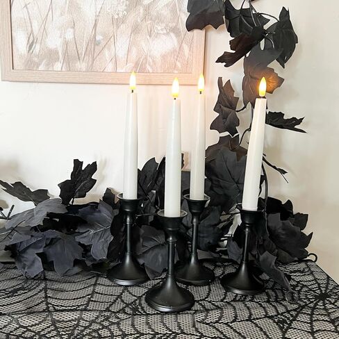 CQURE Black Maple Leaf Garland, 2PCS Halloween Garland Maple Leaves Fall Leaves Hanging Vines Halloween Thanksgiving Decor for Home Table Front Porch in Saudi Arabia