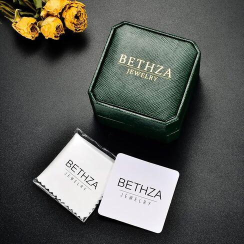 BETHZA أقراط الأحجار الكريمة الطبيعية 925 فضة صغيرة نصف هوب القرط الغربية بوهو مجوهرات هدية للنساء in Saudi Arabia
