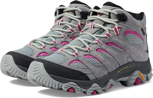 Merrell Women's Moab 3 MID Waterproof Hiking Boot, New Granite, 10 in Saudi Arabia