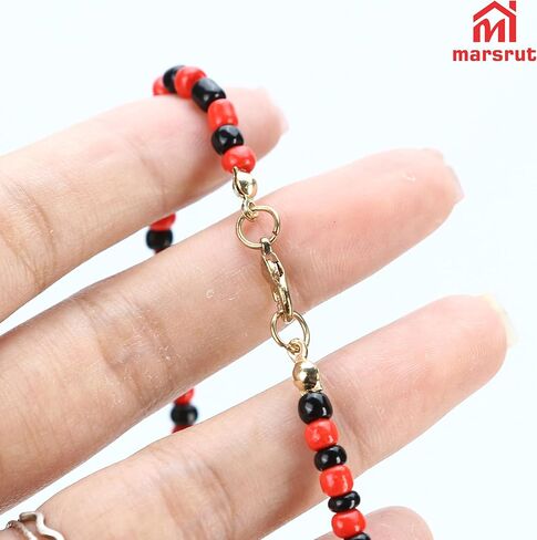 Marsrut 2Pcs Santeria Beads Necklace & Bracelet Set, Elekes Ifa Beads, Collares de Santeria Ileke Elegua Collar with Cowrie Shell Pendant, Shango Oya Yoruba Orisha Protection Jewelry, Unisex Stretch in Saudi Arabia