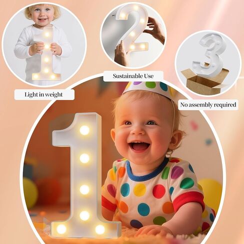 NANXU LED Marquee Light Up Numbers Sign - Lighted Birthday Numbers Sign for 60th Birthday Party Decoration, Bar Wall, Home, Table Room, Wedding and Christmas Decorations, Number 60 in Saudi Arabia