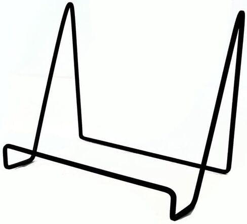 حامل عرض قطعة أثرية من كليركو، حامل كتب، حامل لوحة معدنية سوداء، حامل صور على سطح الطاولة، (6 بوصات) in Kuwait