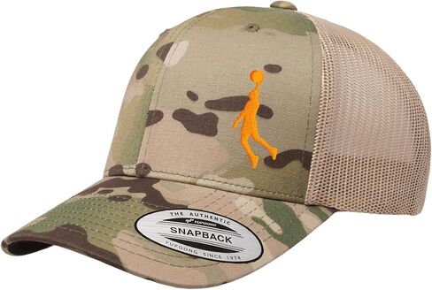 Love Sketches Embroidered Basketball Player Trucker Hat for Men & Women | Breathable Mesh Adjustable Snapback Baseball Cap in Saudi Arabia