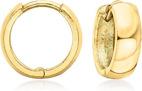Ross-Simons Italian 10kt Yellow Gold Petite Huggie Hoop Earrings in Saudi Arabia