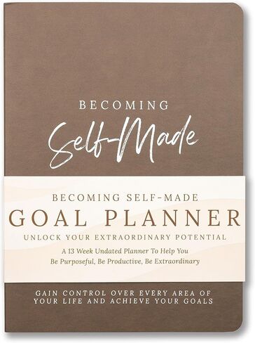 مجلة Planner المجلة للرجال والنساء: أن تصبح مصمماً ذاتيًا-مخطط تحدد الأهداف خطوة بخطوة لمدة 90 يومًا مع أدوات علم النفس ومطالبات التدريب-تحقيق الأهداف وبناء العادات اليومية للنجاح in Kuwait
