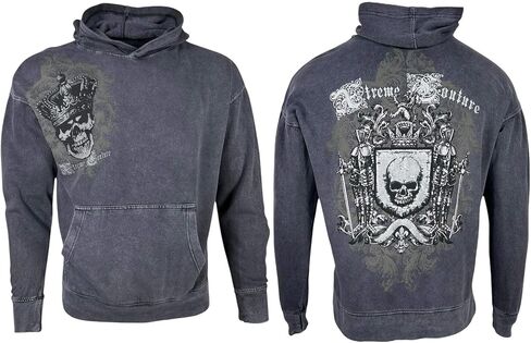 بلوفر Xtreme Couture من Affliction للجنسين كبير الحجم بغطاء للرأس in Saudi Arabia