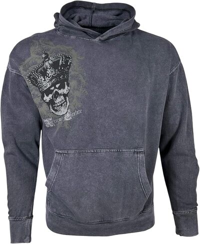 بلوفر Xtreme Couture من Affliction للجنسين كبير الحجم بغطاء للرأس in Saudi Arabia