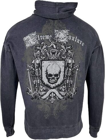 بلوفر Xtreme Couture من Affliction للجنسين كبير الحجم بغطاء للرأس in Saudi Arabia