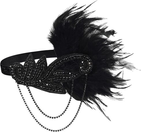 ONUPGO 1920s Flapper Accessories Great Gatsby Costume Accessories Set in Saudi Arabia
