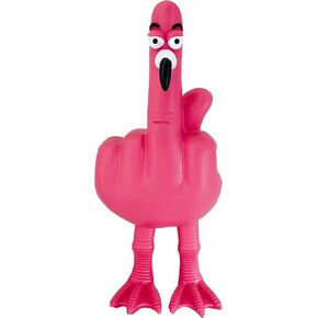 تمثال فلامنغو الأوسط من coeazy Pink - ديكور مكتب مضحك من الراتنج مقاس 6.3 بوصة، تمثال فلامنغو متمرد فريد للمنزل والمكتب والسيارة والرف، هدية فنية ملتوية للتعبير عن الذات ومحبي الفكاهة in Kuwait