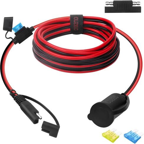 1FT/0.3m 16AWG SAE لتوصيل مقبس محول التوصيل مع موصل SAE (CU10400B) in Kuwait
