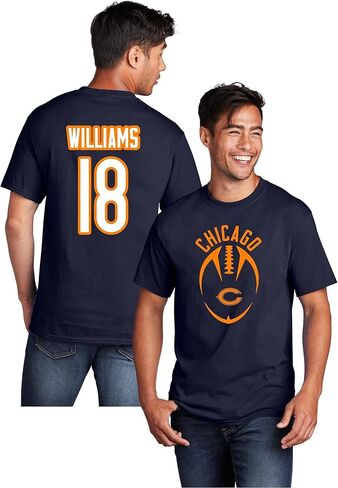 تي شيرت Caleb Williams رجالي باللون الكحلي للبالغين مقاس XL X-Large in Saudi Arabia