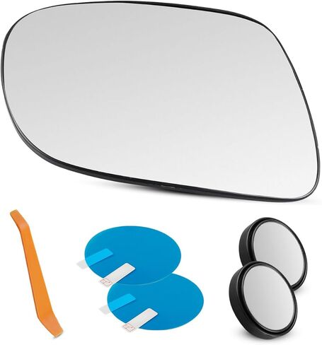 Driver Left Side Mirror Glass Fit for Lexus ES350 2007 2008 2009 IS250 IS350 2006 2007 2008, with Heated Backing Plate without Auto Dimming in Saudi Arabia