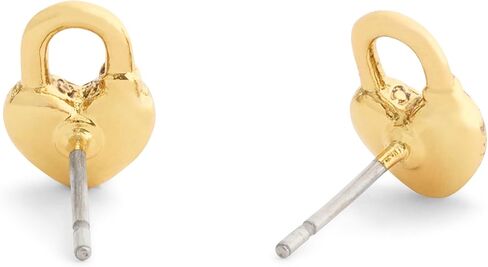 أقراط نسائية ساحرة من COACH Jewelry تحمل توقيع قلب وقفل in Saudi Arabia