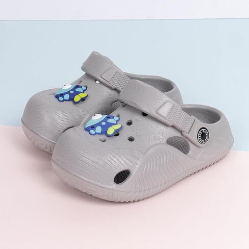 Casazoe Toddler Boys Girls Cute Garden Clogs Kids Slip On Water Shoes EVA Lightweight Summer Slipper Slides Baby Comfort Sandals Children Outdoor Shower Beach Pool Play Shoes in Saudi Arabia