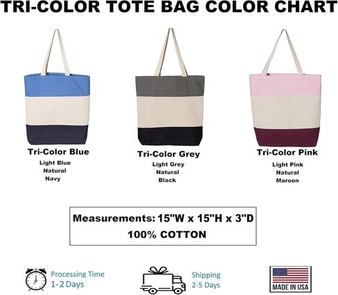 H3GRUP Hello Retirement Gift Tote Bag for Women - Happy Retirement Party Bag (Tri-Color Pink) in Saudi Arabia
