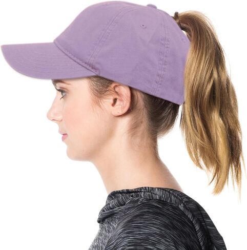 أنجيلا وويليام ذيل حصان فوضوي الكعك Ponycaps عادي البيسبول قناع قبعة أبي قبعة in Kuwait