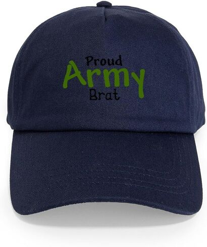 قبعة CafePress Proud Army Brat قبعة بيسبول قابلة للتعديل in Kuwait