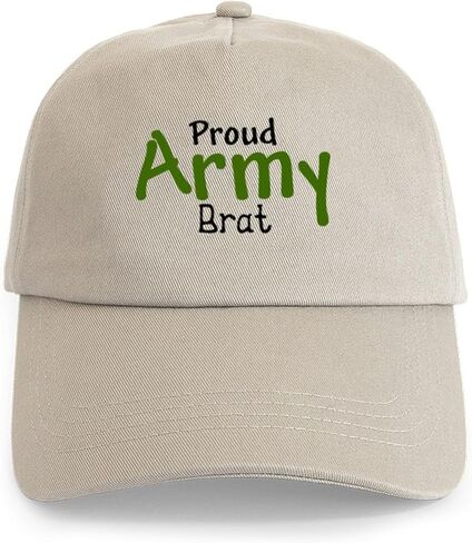 قبعة CafePress Proud Army Brat قبعة بيسبول قابلة للتعديل in Kuwait