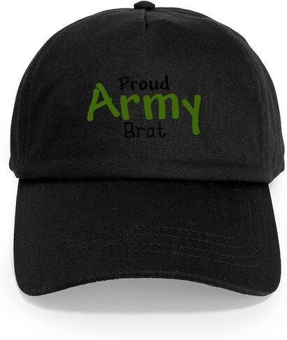 قبعة CafePress Proud Army Brat قبعة بيسبول قابلة للتعديل in Kuwait