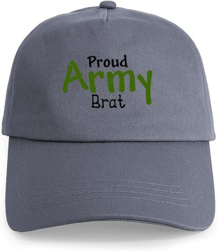 قبعة CafePress Proud Army Brat قبعة بيسبول قابلة للتعديل in Kuwait