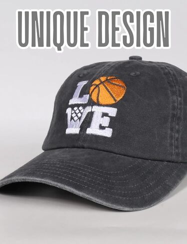 InnoBeta Basketball Gifts for Men Women, Basketball Cap for Women Adjustable Embroidered Birthday Hat in Saudi Arabia