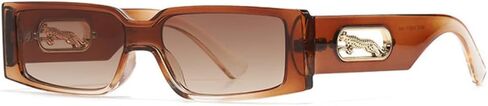 MUTYNE Luxury Square Small Frame Sunglasses Women Men Fashion Vintage Travel Leopard Head Sun Glasses For Male UV400 in Saudi Arabia