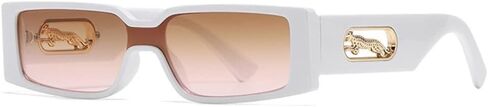 MUTYNE Luxury Square Small Frame Sunglasses Women Men Fashion Vintage Travel Leopard Head Sun Glasses For Male UV400 in Saudi Arabia