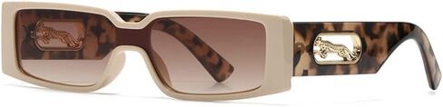 MUTYNE Luxury Square Small Frame Sunglasses Women Men Fashion Vintage Travel Leopard Head Sun Glasses For Male UV400 in Saudi Arabia