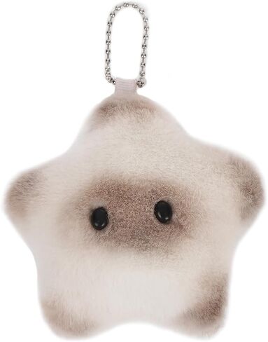 Rohyu Cute Plush Keychain, Kawaii Soft Keychain Bag Charm with Keyring, Backpack Accessories, Gift for Girls Women in Saudi Arabia