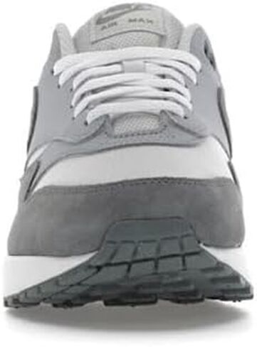 حذاء Nike Air Max 1 للرجال (HM9936-001، فوتون داست/وولف جراي/أبيض/رمادي دخاني) مقاس 9.5 in Saudi Arabia