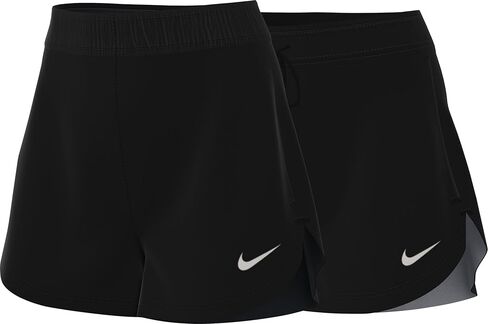Nike Attack Women's Dri-FIT Fitness Mid-Rise 5" Unlined Shorts Black X-Small in Saudi Arabia