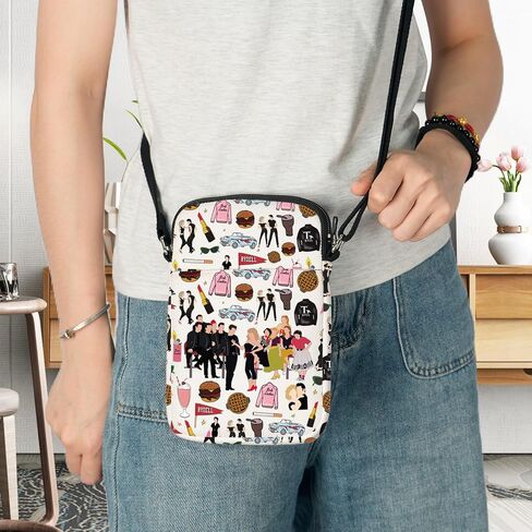 G2TUP Danny & Sandy Musical Crossbody Bag Sandy Danny Fans Gift Grease Theater Musical Shoulder Bag in Saudi Arabia