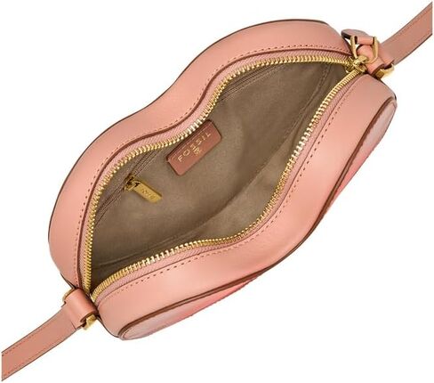 Fossil Women's Heart Leather Crossbody Bag, NEBULA OMBRE VDAY in Saudi Arabia